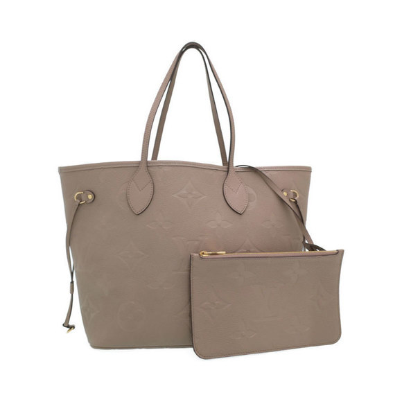 Louis Vuitton Neverfull MM Tote Bag Tourtrail Beige - Picture 1 of 8